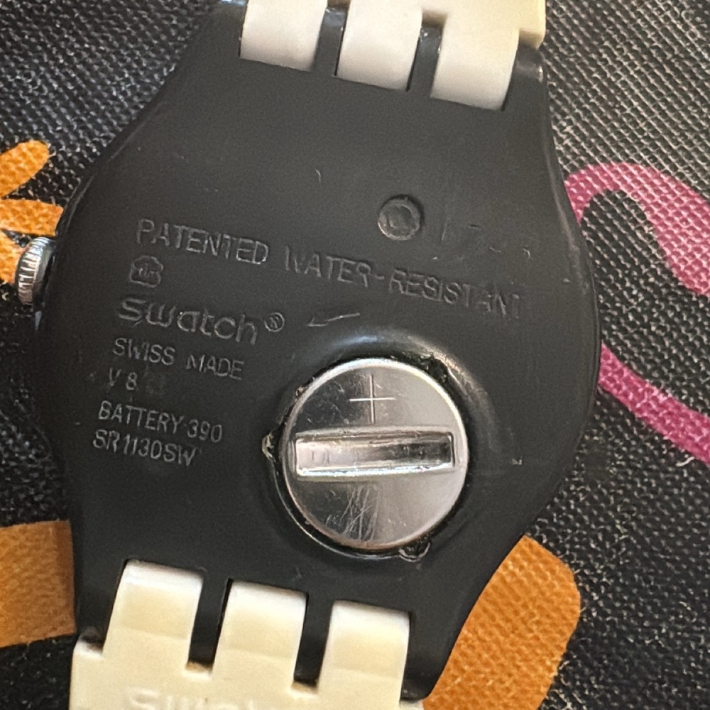 Swatch Black Women's Watch - Picture 4 of 5